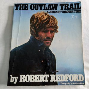 Vtg The Outlaw Trail / by Robert Redford Paperback / softback coffee table book